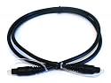 Premium Optical Toslink Audio Cable for Xbox 360, PS3, Tivo, HDTV, A/V Receiver, Cablebox, etc. 3 Feet (1Meter)