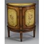 Art As Antiques Brown Demilune Cabinet - 48965