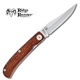 Ridge Runner Folding Knife Brown Pocket