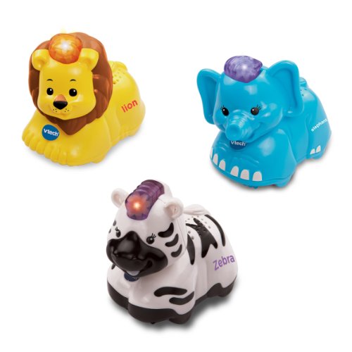 Toot Toot Animals VTech Baby Toot-Toot Animals 3-Pack - Elephant, Zebra and Lion