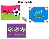 Soccer Flower Mousepad