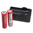 2 x UltraFire 18650 3000mAh 3.7V Rechargeable Battery + Charger 2 x UltraFire 18650 3000mAh 3.7V Rechargeable Battery + Charger