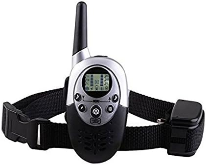 1100 Yard Electric Remote Training Collar,Rechargeable Training Collar Remote and Receiver (100 Level Vibration and Static Shock) (for 1 dog)