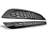 01-05 Mini Cooper S R53 2Pcs Piano Black Grille