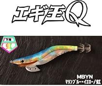 ヤマシタ(YAMASHITA) エギ王Q MBYN:マリンブルー・イエロー/虹テープ 4.0