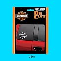 Harley Davidson Chrome Silhouette B&S Die Cutz Decal
