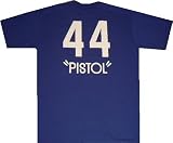 Atlanta Hawks Pete Maravich Throwback Adidas Pistol T Shirt