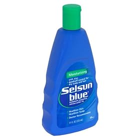 Selsun Blue Medicated Dandruff Shampoo, Moisturizing, 11-Ounce Bottles (Pack of 3)