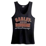 Harley-Davidson� Ladies Black 105th Anniversary Tank Top Shirt-LIMITED EDITION. 100%... by Harley-Davidson