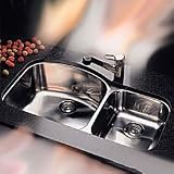 Blanco Kitchen Sinks Stainless Steel Undermount - Double Bowl Blancowave Stainless Steel