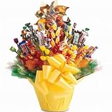Sweet Expressions 63 Piece Chocolate and Candy Bouquet - Gourmet Food Gift Basket