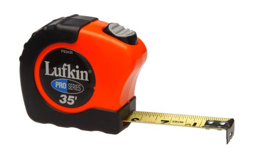 Best Price Lufkin PS3435 1-Inch x 35 Pro Series Power Return Tape Measure