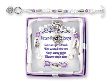 Children's FRIEND SISTER ALWAYS Expressively Yours Bracelet