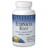 Planetary Herbals Echinacea Root 1000 mg, 120 tabs