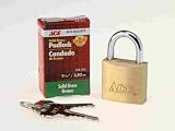Ace Label Solid Brass Padlock (88/30DBKA203)