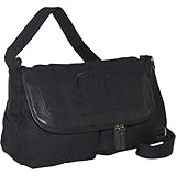 Make Love Not Trash Zip Flap Bag - Blk