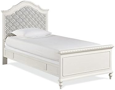 Smartstuff Bellamy The Trellis Twin Size Bed in Daisy White