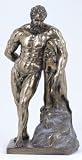 Roman Greek Hercules - Antique Replica - Hercules Resting Sculpture