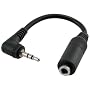 Eforcity Universal Headphone Adapter 2.5mm to 3.5mm