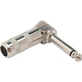 Hosa Right Angle Mono 1/4" Male Connector