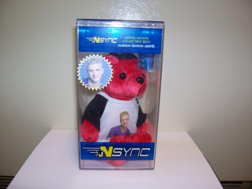 NSYNC Limited Edition 2000 Collectible Bear Justin