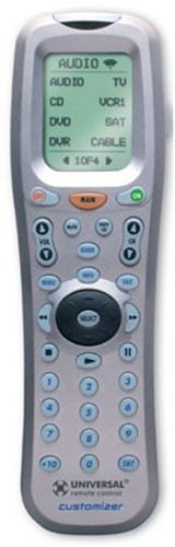 Universal Remote URC300 15 Device Universal Remote Control (Silver & Black)