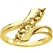 14K Yellow Gold Mother's Ring - 7 Gemstone -- YOU CHOOSE THE COLORS!