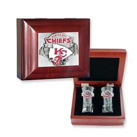 NFL Chiefs Flared Team Shooters Collector Box