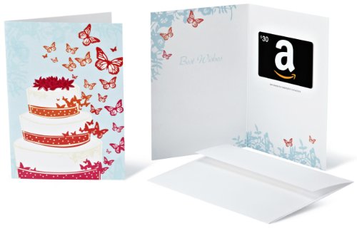 Amazon.com Gift Card - $30 (Wedding design)