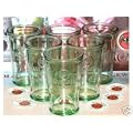 6 St�ck Bacardi Cuba Libre Gl�ser Longdrink Glas mit Relief Logo