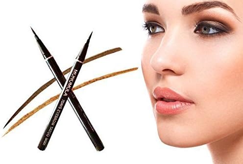 NEW 2015 - 7 DAYS TATTOO EYEBROW PEN LINER LONG LASTING COSMETIC EYE MAKEUP MONOMOLA (Red Brown color)