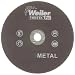 Weiler Tiger 3/8" Arbor, 1/16" Thickness, 4"Diameter, A60T Grit, Small Type 1 Reinforced Cut-Off Wheel