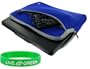 Toshiba Satellite L305-S5933 15.4-Inch Laptop Sleeve Case - Dual-Pocket Laptop Sleeve Case - Dual-Pocket Dark Blue