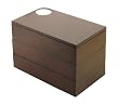 Umbra Spindle Pivoting Storage Box, Espresso