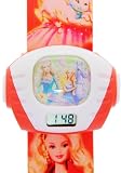 TimerMall OEM - Montre Enfants - Quartz - Caoutchouc - Barbie tif rouge Bracelet Cartoon projection num??riqu