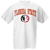 Florida State Seminoles (FSU) White Bare Essentials T-shirt