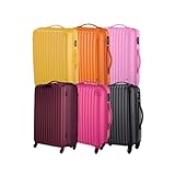 スーツケース・キャリーケース・キャリーバッグ・軽量・大型・小型・中型・機内持ち込み・TSAロック・ABS＋ポリカーボネート・半鏡面仕上げ（9色3サイズ）「トラベル・ハウス」Travelhouse