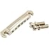Tailpiece - Kluson,Lightweight Aluminum, Nickel, w/ Steel Studs