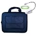Amazon Kindle DX Hard Shell SLEEVE CASE Cover Pouch Carrying Bag with Extra Accessories Pocket-- BLUE + White Double Bright Amazon Kindle 2 LED Book Light + Vangoddy tm, Live*Laugh*Love wrist band!!!