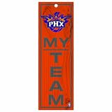 NBA Phoenix Suns 4-by-13 Wood My Team Sign