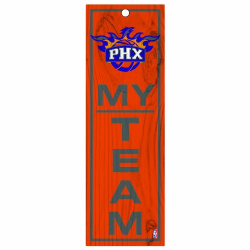 NBA Phoenix Suns 4-by-13 Wood My Team Sign