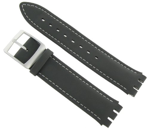 Hirsch Ally 17mm Mens For Swatch