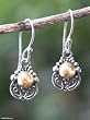 Earrings, 'Eastern Sun' Earrings, 'Eastern Sun'
