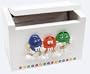 Lipper M & M White Pantryware Recipe Box