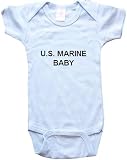 U.S. MARINE BABY - Military Gear - White, Blue or Pink Onesie / BABY T-shirt