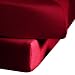 fleuresse Spannlaken 1115-4580, 150/200 cm Jersey, Farbe Dunkelrot, 100% Baumwolle
