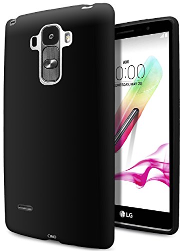 LG G Stylo Case, Cimo [Grip] Premium Slim Fit Flexible TPU Case for LG G Stylo / G4 Stylus (LS770) - Black