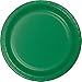 Creative Converting 75-Count Value Pack Paper Dinner Plates, Emerald Green -