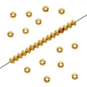 22K-Gold-Plated-Rondelle-Beads-3x2mm-144-