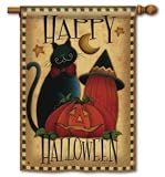 BreezeArt Happy Halloween 28 x 40 Decorative Flag